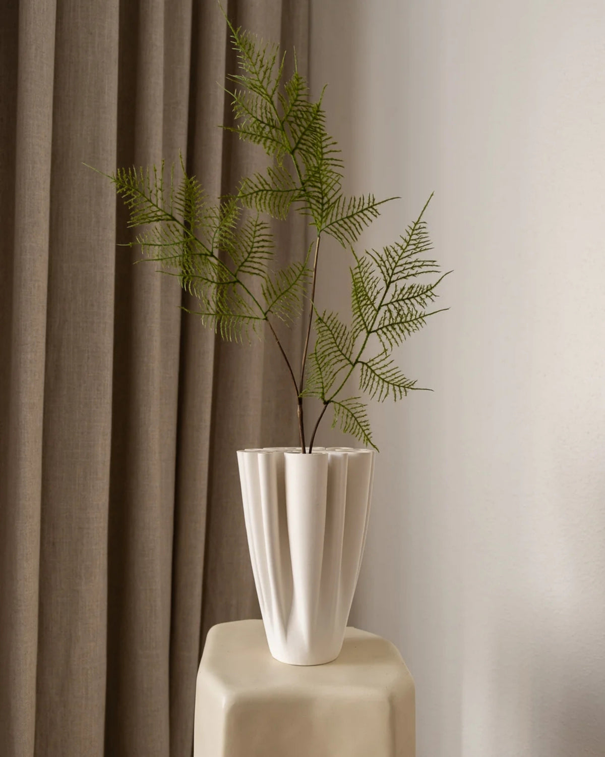 Fern Leaves kunstig bregne 85 cm fra Amarante