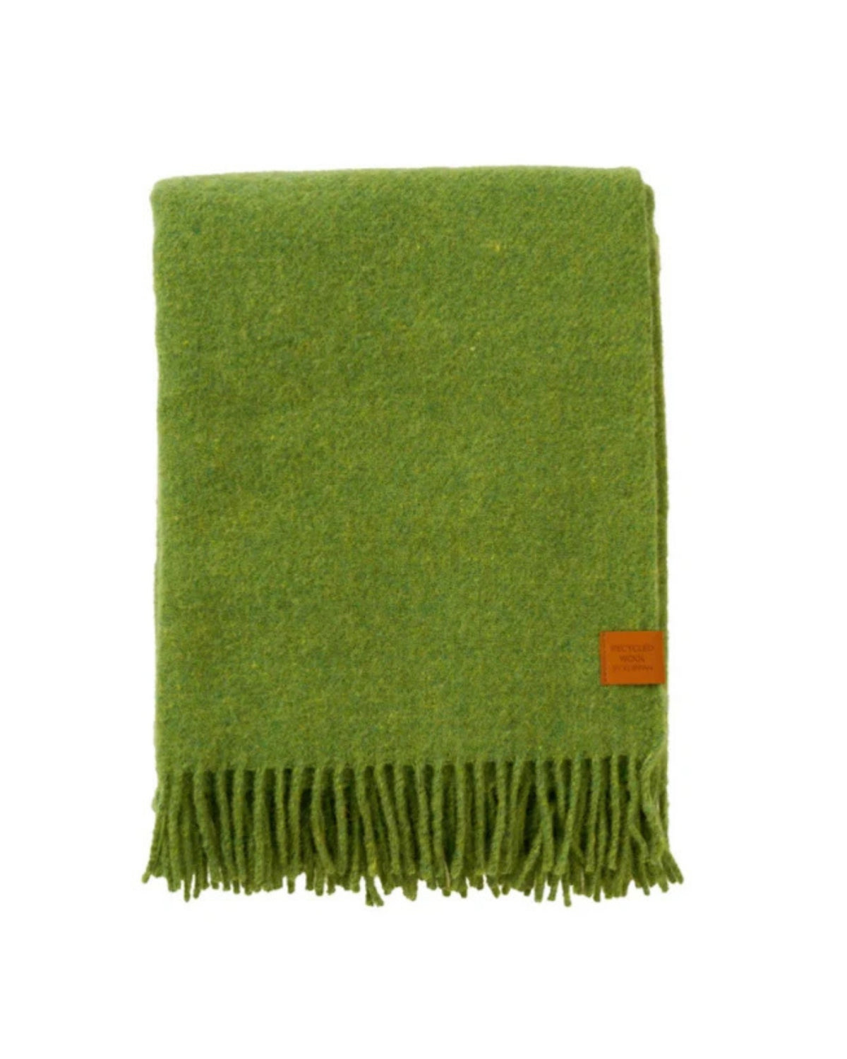 True pledd Green 130 × 180 cm – Klippan Yllefabrik